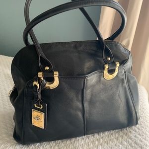 Black two strap purse B.makowsky